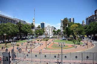 01 Plaza de Mayo From Casa Rosado Buenos Aires